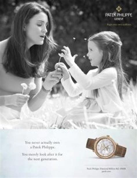 patek philippe slogan deutsch|patek philippe watch campaign.